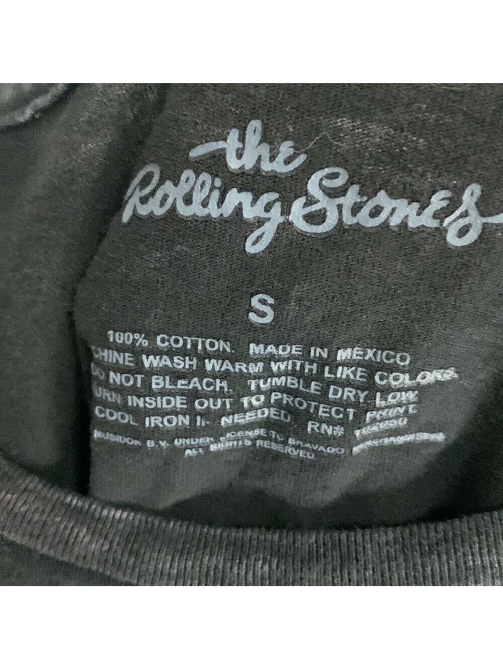 ❤️❤️Rolling Stones Acid Washed T-shirt Size Small - Picture 2 of 3